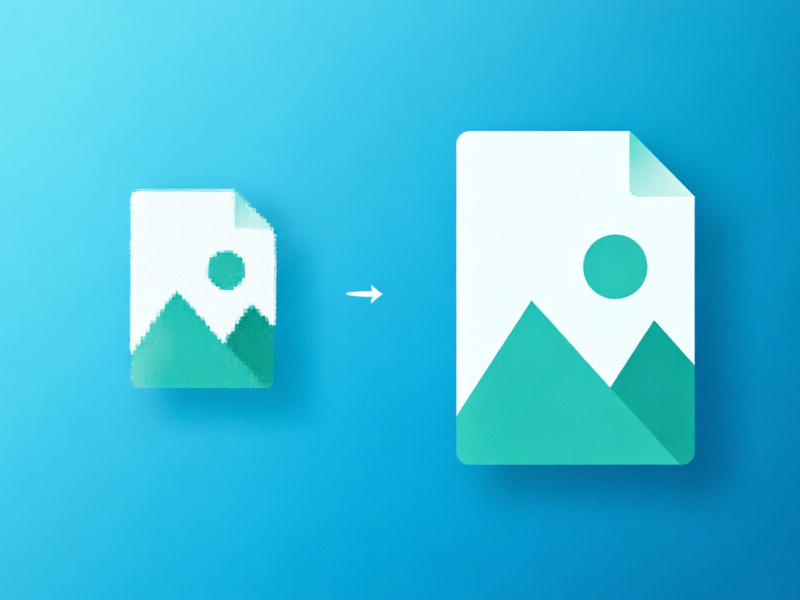 Start with the highest-resolution source image available